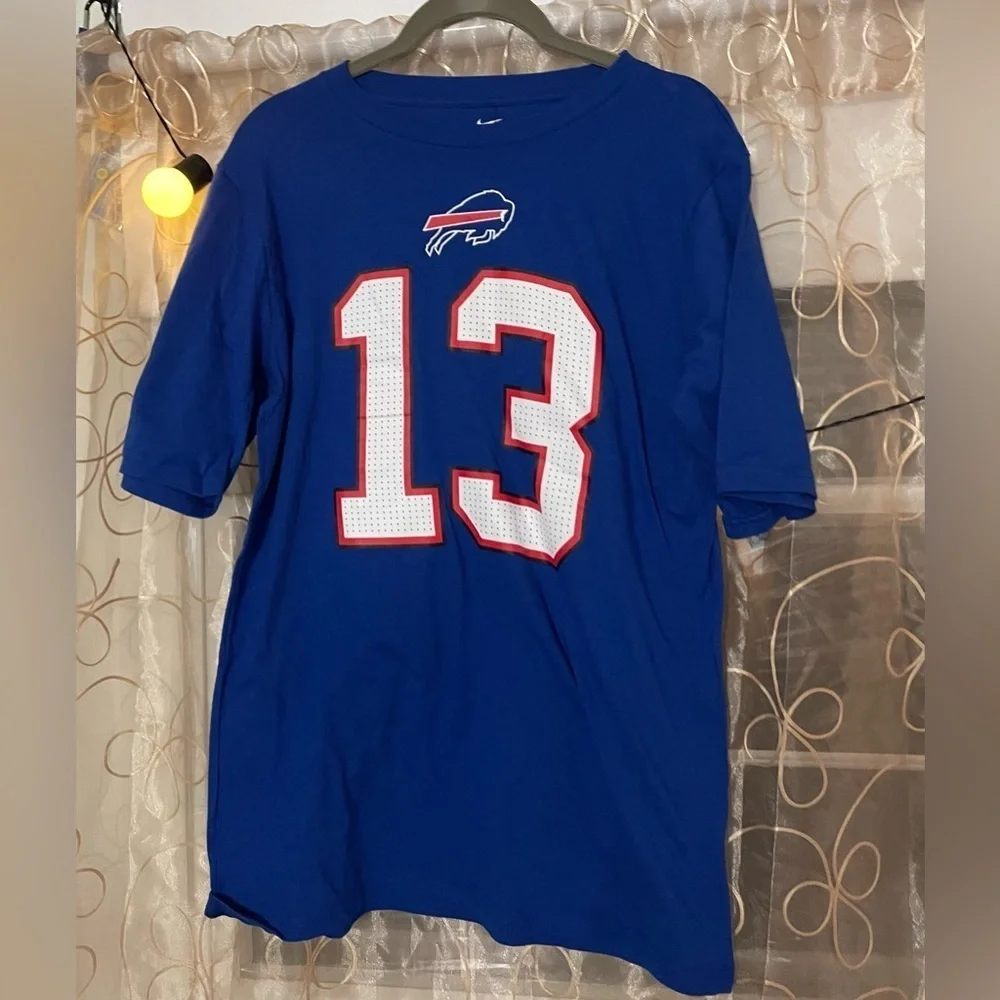 Nike NFL, Buffalo Bills official licensed kids XL game day shirt# 13